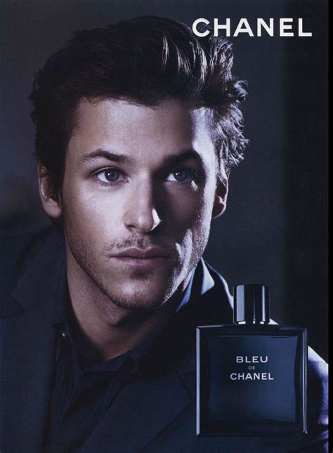 bleu de chanel model male|Chanel bleu for men model.